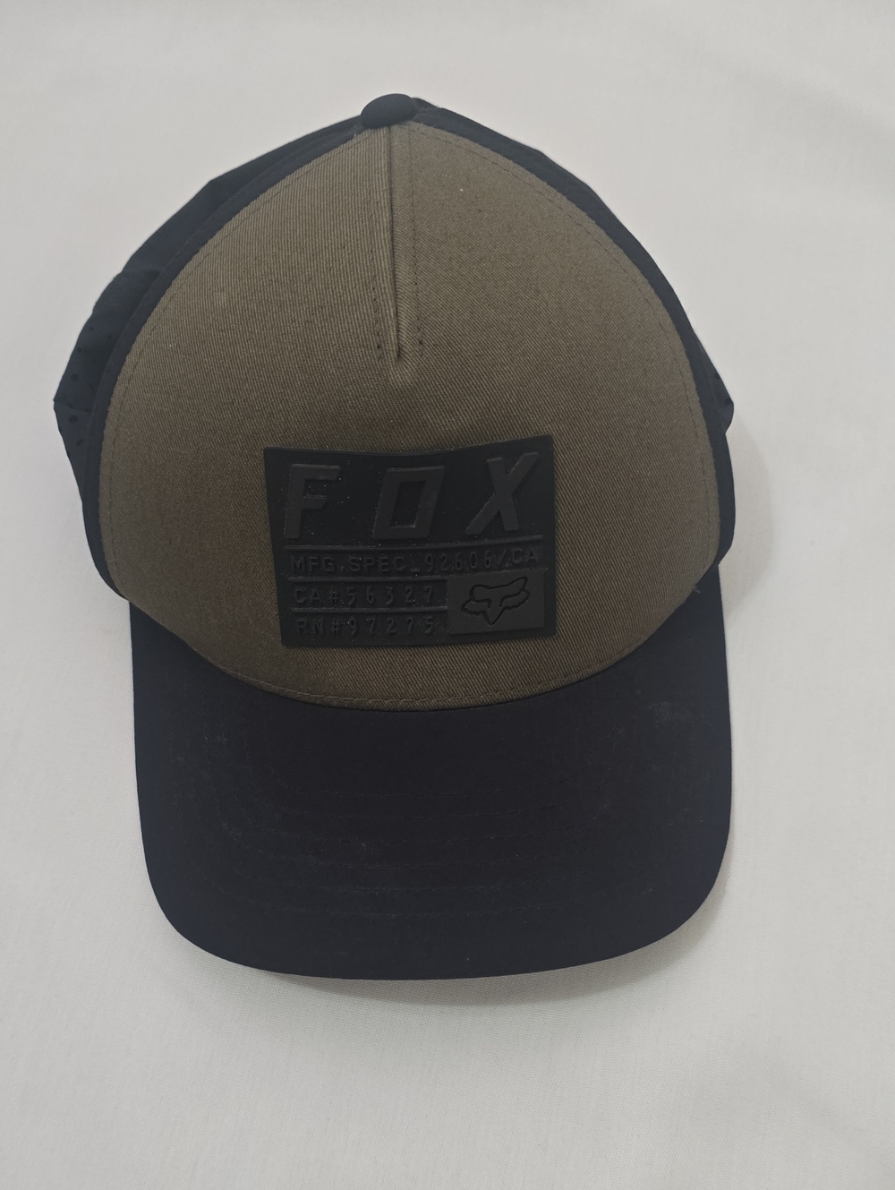 Fox‎ Men’s Olive Front Black Brim Trucker Hat